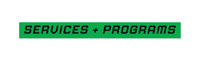 services programs